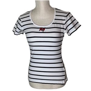 ANTIGUA Tampa Bay Buccaneers Striped Tee